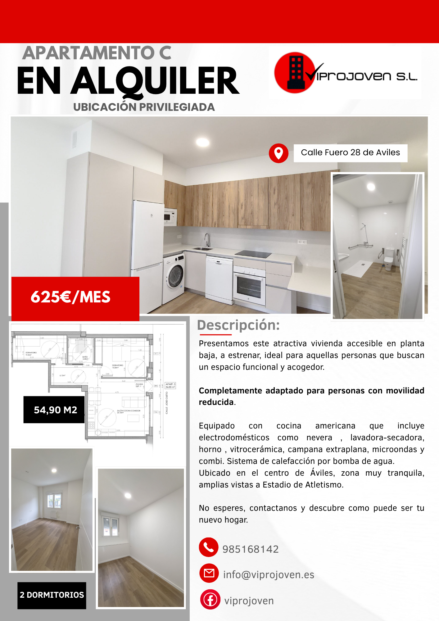 Vivienda planta baja adaptada